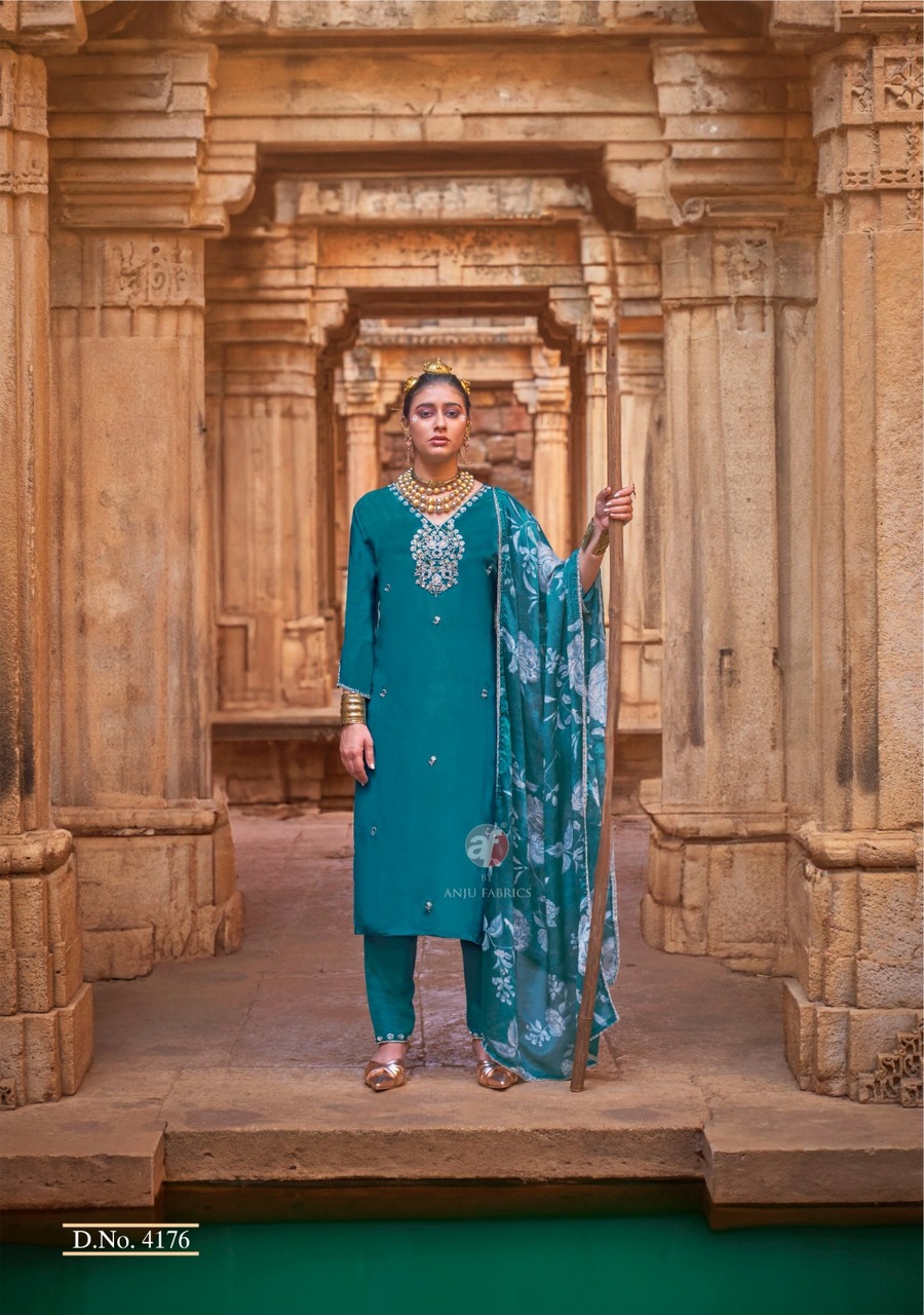 Anju Fabrics Raj Kothi Readymade Dress Catalog collection 12