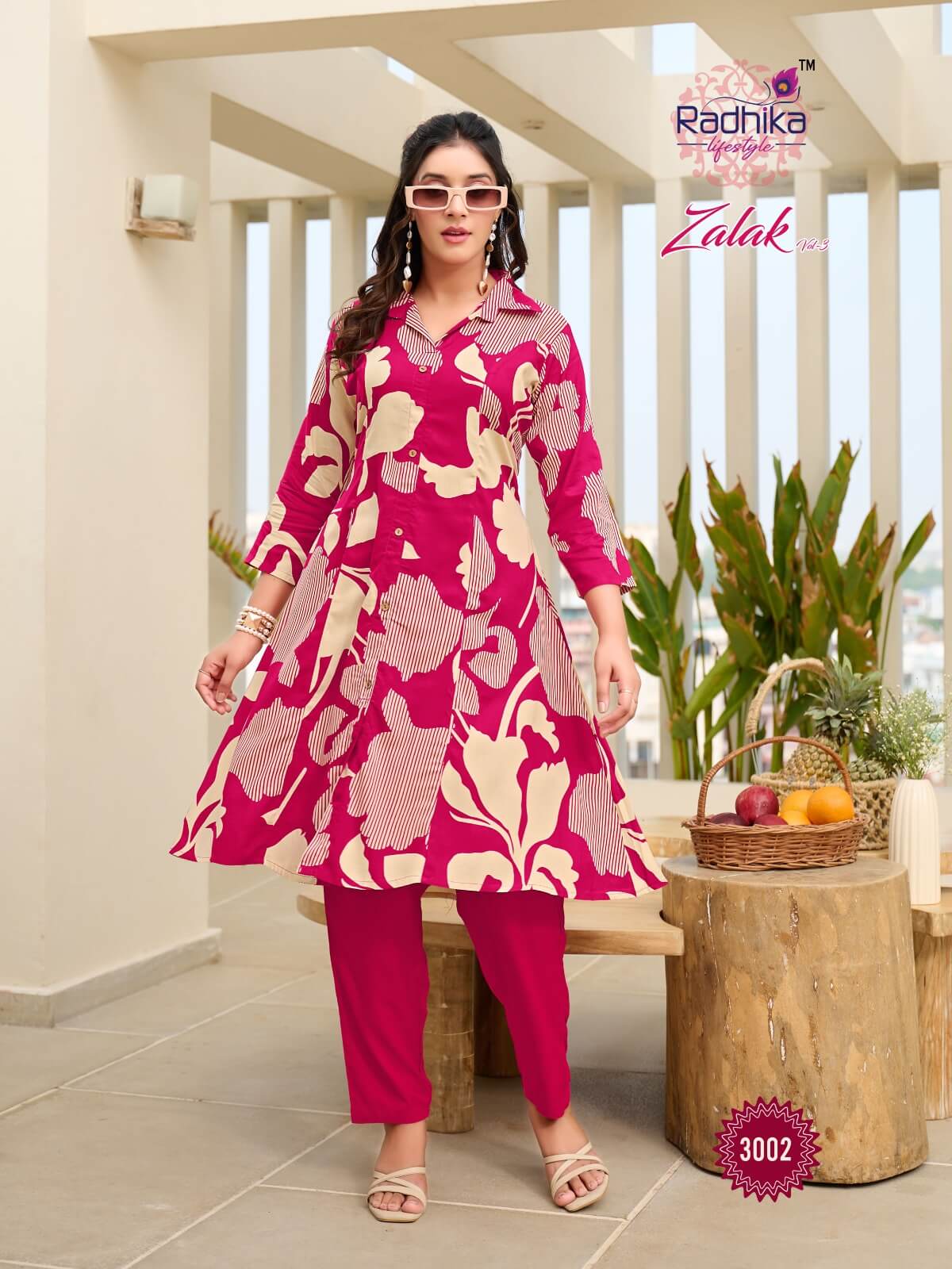 Radhika Lifestyle Zara Vol 3 Co Ord Set Catalog collection 10