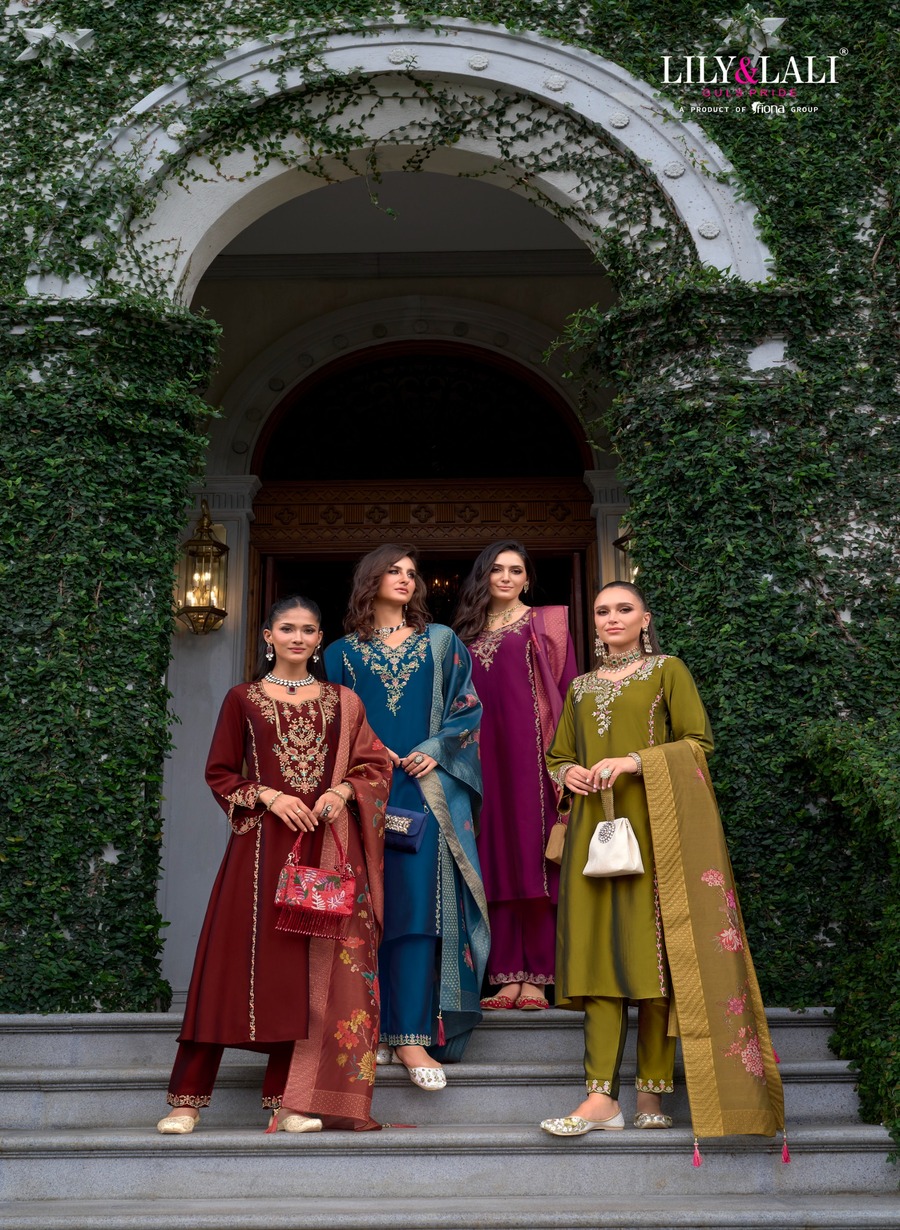 Lily Lali Malkana Embroidery Salwar Kameez Catalog collection 3