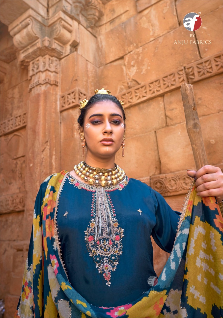 Anju Fabrics Raj Kothi Readymade Dress Catalog collection 6