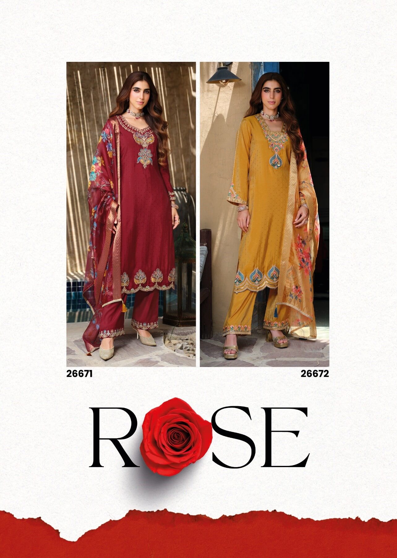 Lily Lali Rose Readymade Dress Catalog collection 9