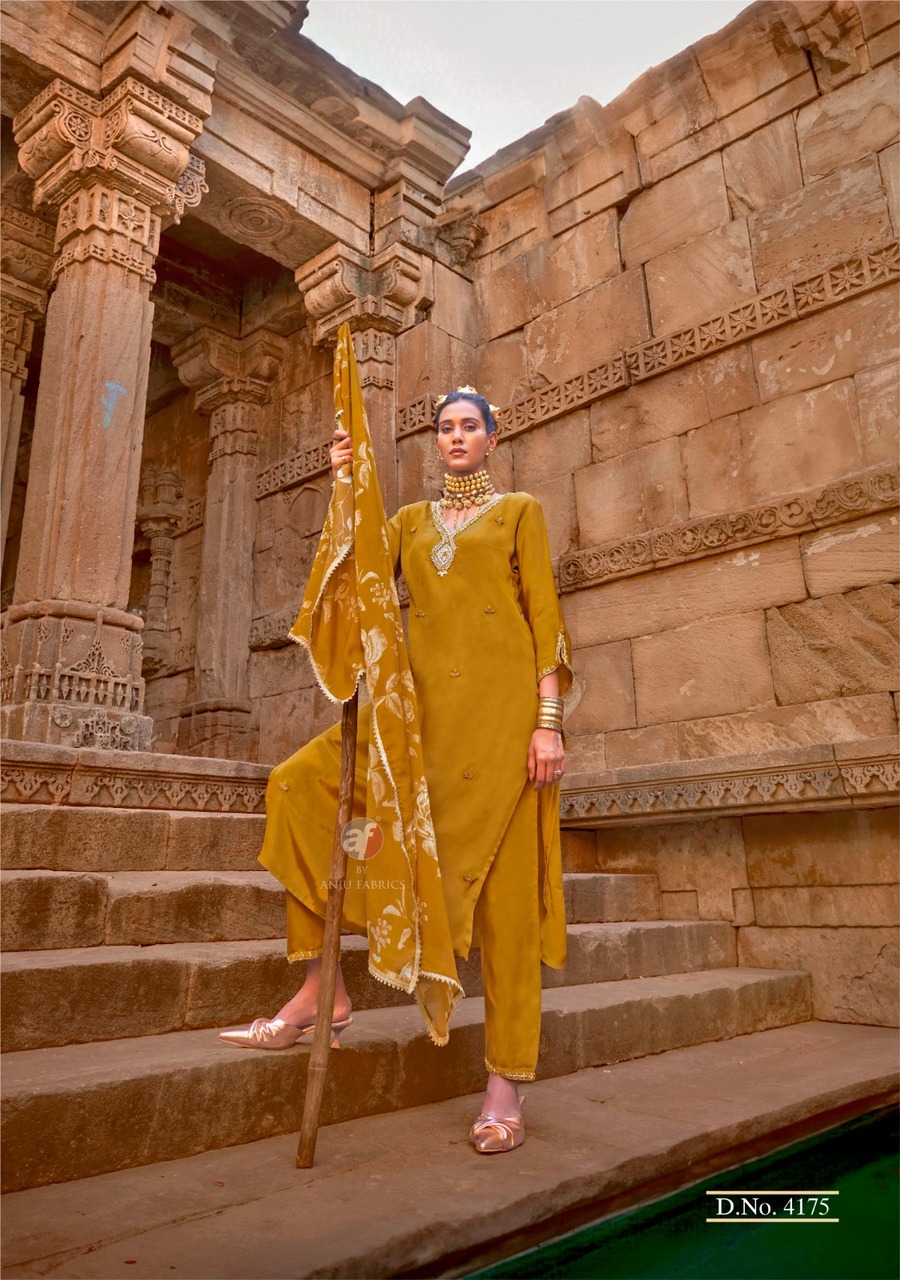 Anju Fabrics Raj Kothi Readymade Dress Catalog collection 1