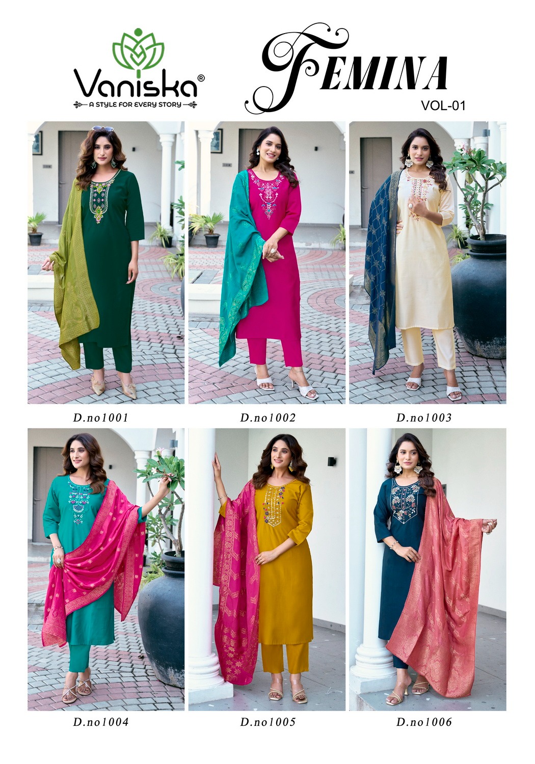 Vaniska Femina  Readymade Dress Catalog collection 1