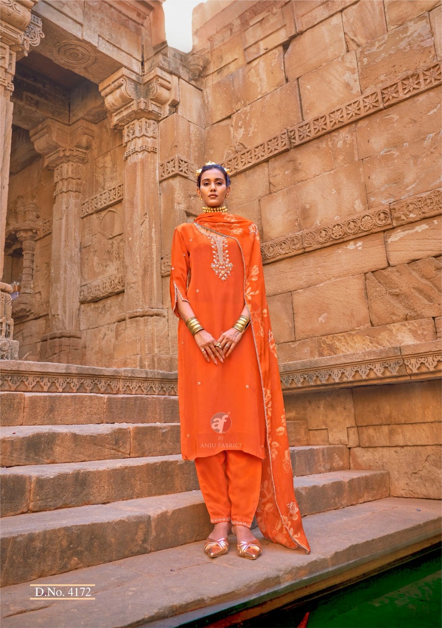 Anju Fabrics Raj Kothi Readymade Dress Catalog collection 9