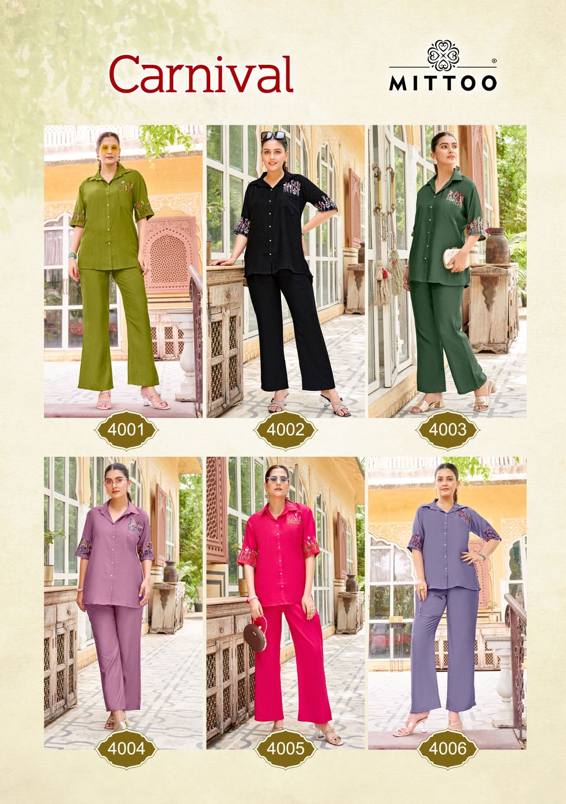 Mittoo Kurti Carnival Co Ord Set Catalog collection 10