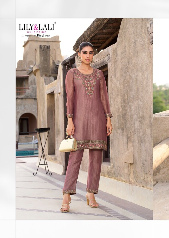 Lily Lali Mulaqat Kurties With Bottom Catalog collection 4