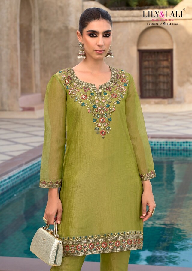 Lily Lali Mulaqat Kurties With Bottom Catalog collection 8