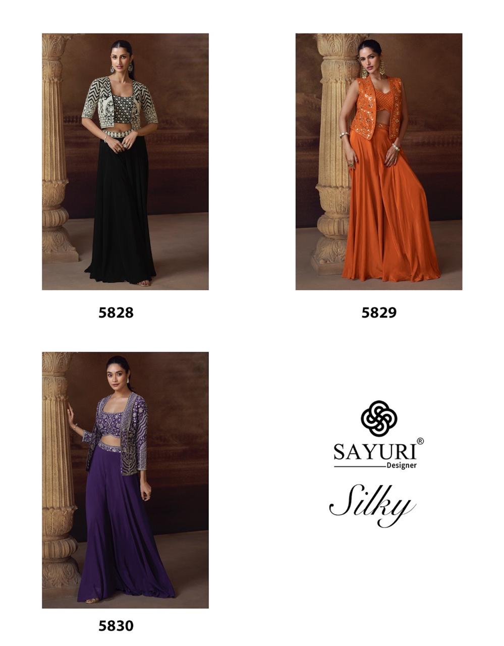 Sayuri Designer Silky Designer Salwar Suits Catalog collection 11