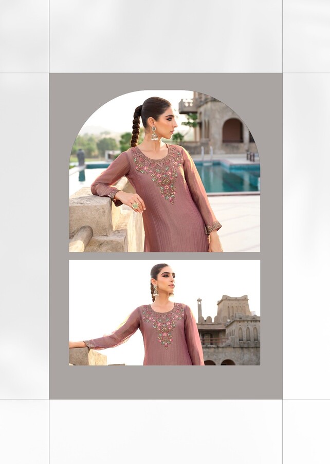 Lily Lali Mulaqat Kurties With Bottom Catalog collection 3