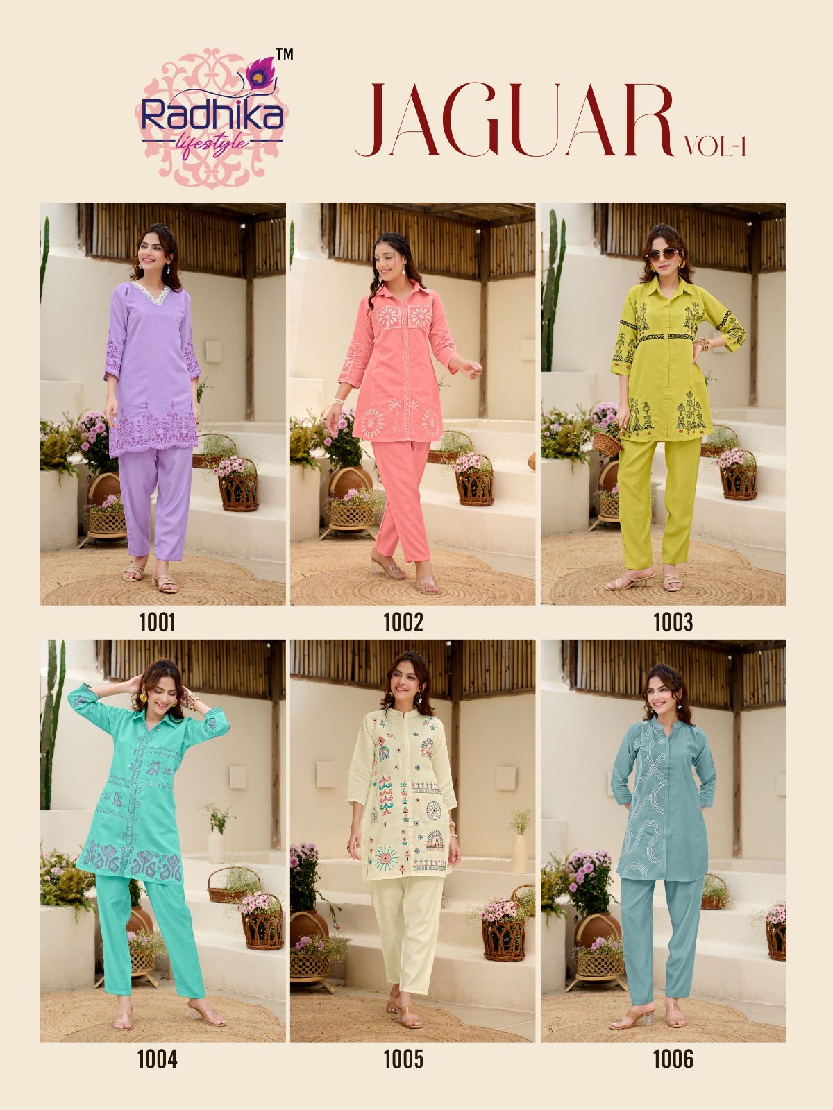 Radhika Lifestyle Jaguar Co Ord Set Catalog collection 10