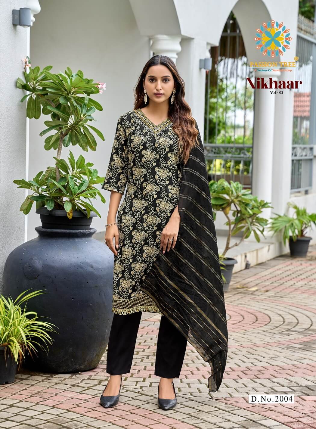 Passion Tree Nikhaar Vol 2 Printed Salwar Kameez Catalog collection 4
