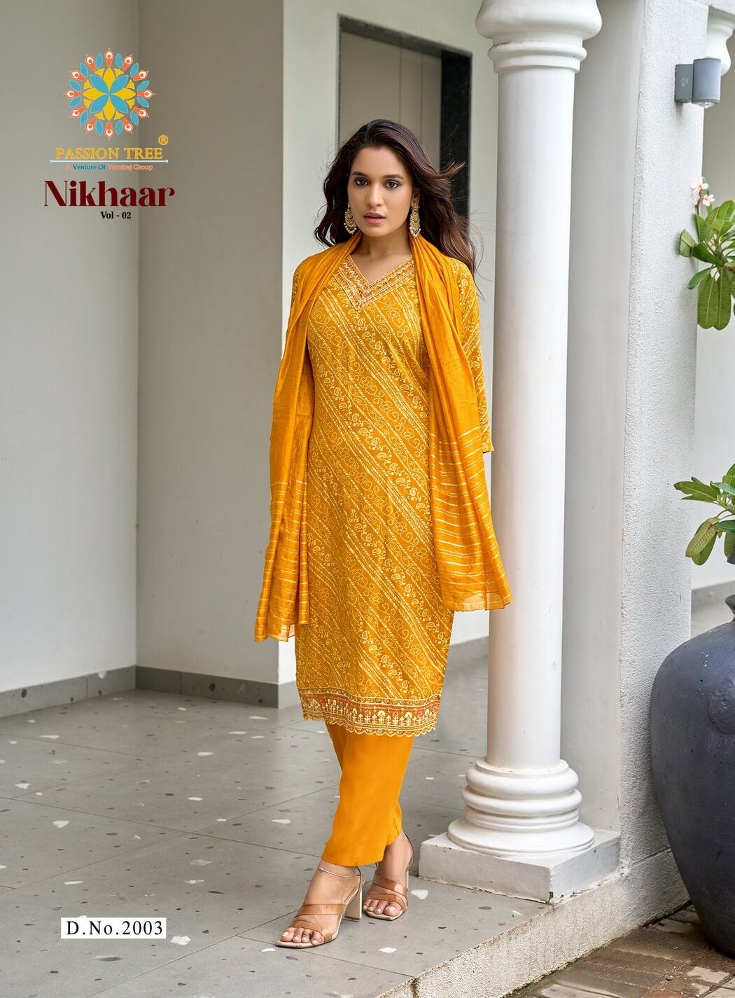 Passion Tree Nikhaar Vol 2 Printed Salwar Kameez Catalog collection 5