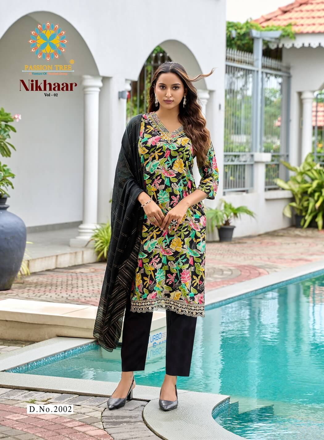 Passion Tree Nikhaar Vol 2 Printed Salwar Kameez Catalog collection 6