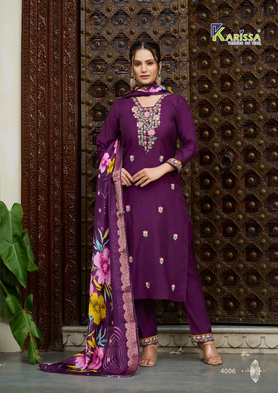 Karissa Nora Vol 4 Readymade Dress Catalog collection 11