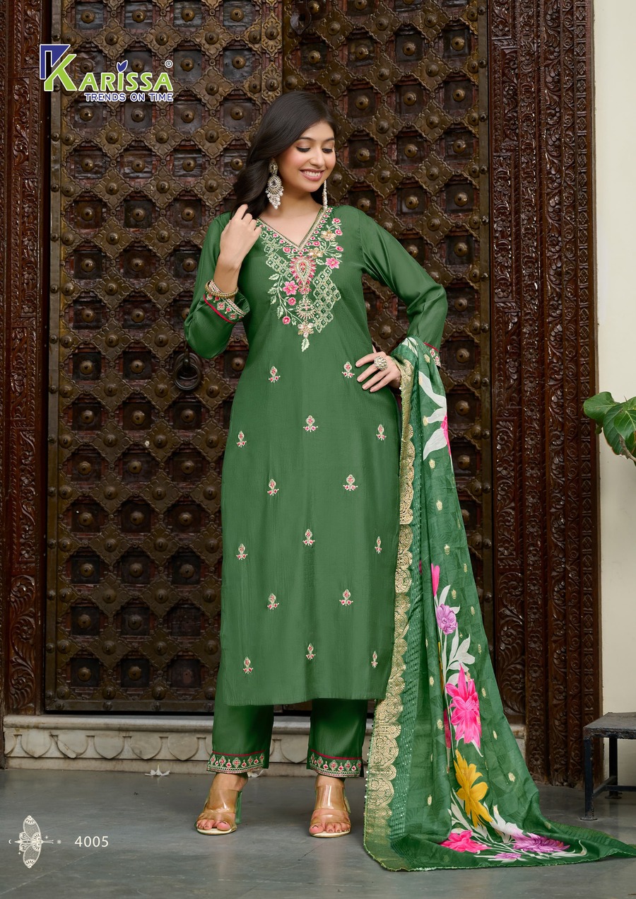 Karissa Nora Vol 4 Readymade Dress Catalog collection 7