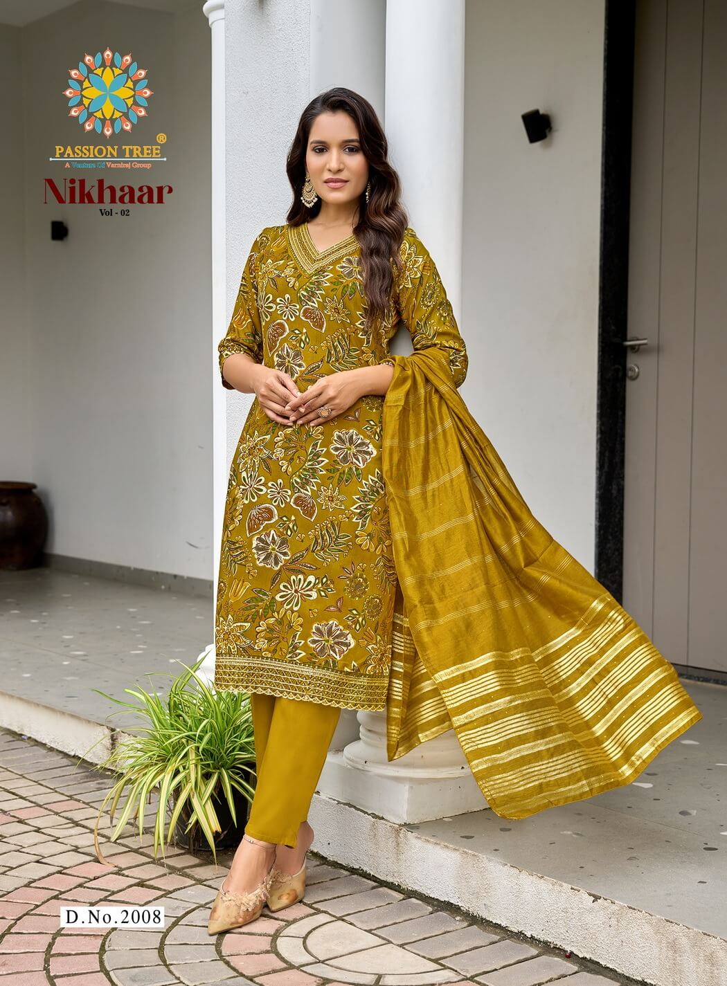 Passion Tree Nikhaar Vol 2 Printed Salwar Kameez Catalog collection 9