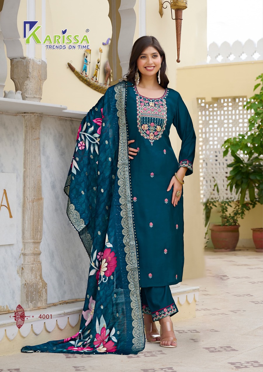 Karissa Nora Vol 4 Readymade Dress Catalog collection 4