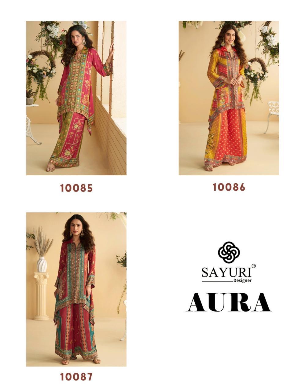 Sayuri Designer Aura Co Ord Set Catalog collection 11