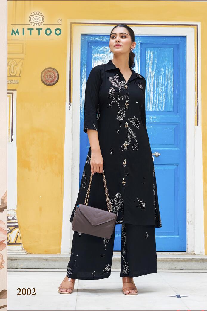 Mittoo Kurti Indrani Co Ord Set Catalog collection 5