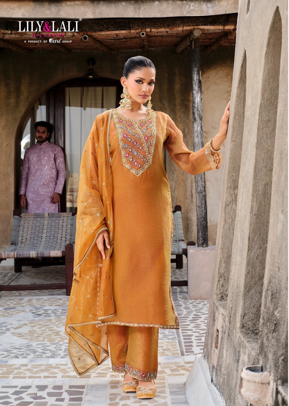 Lily Lali Dilbar Embroidery Salwar Kameez Catalog collection 5