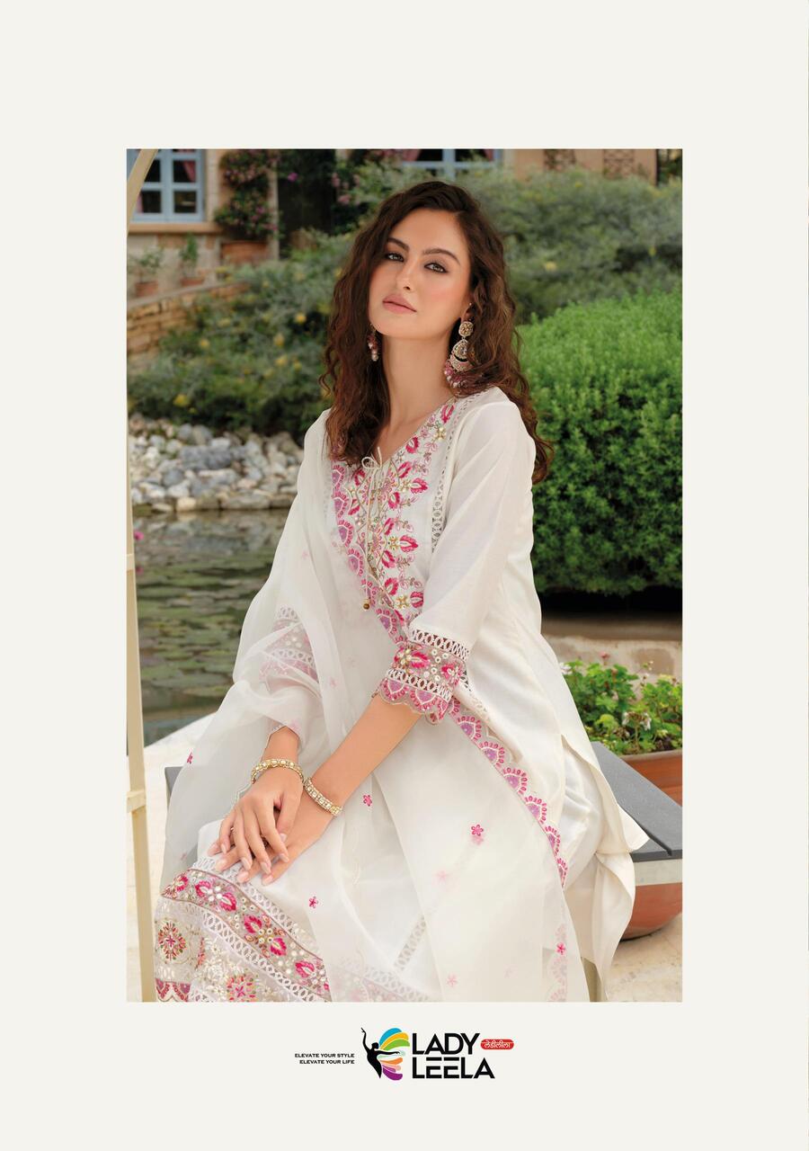 Lady Leela Rutba Embroidery Salwar Kameez Catalog collection 4