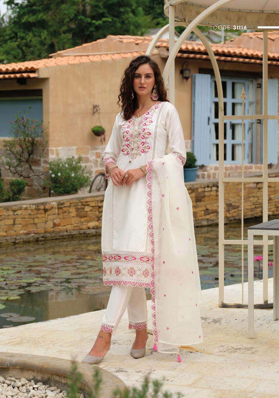 Lady Leela Rutba Embroidery Salwar Kameez Catalog collection 3