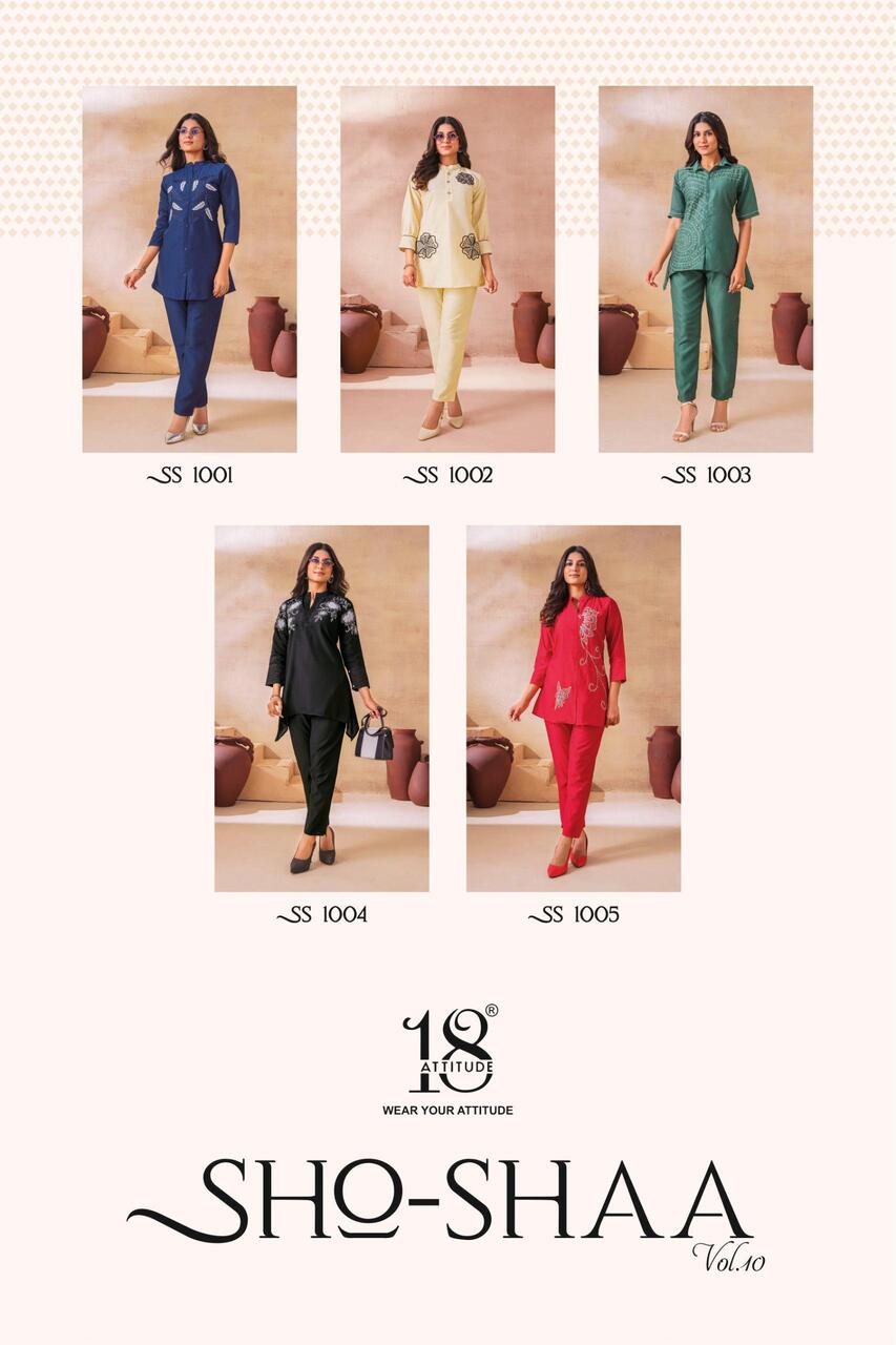 18 Attitude Sho Shaa Vol 10 Co Ord Set Catalog collection 6