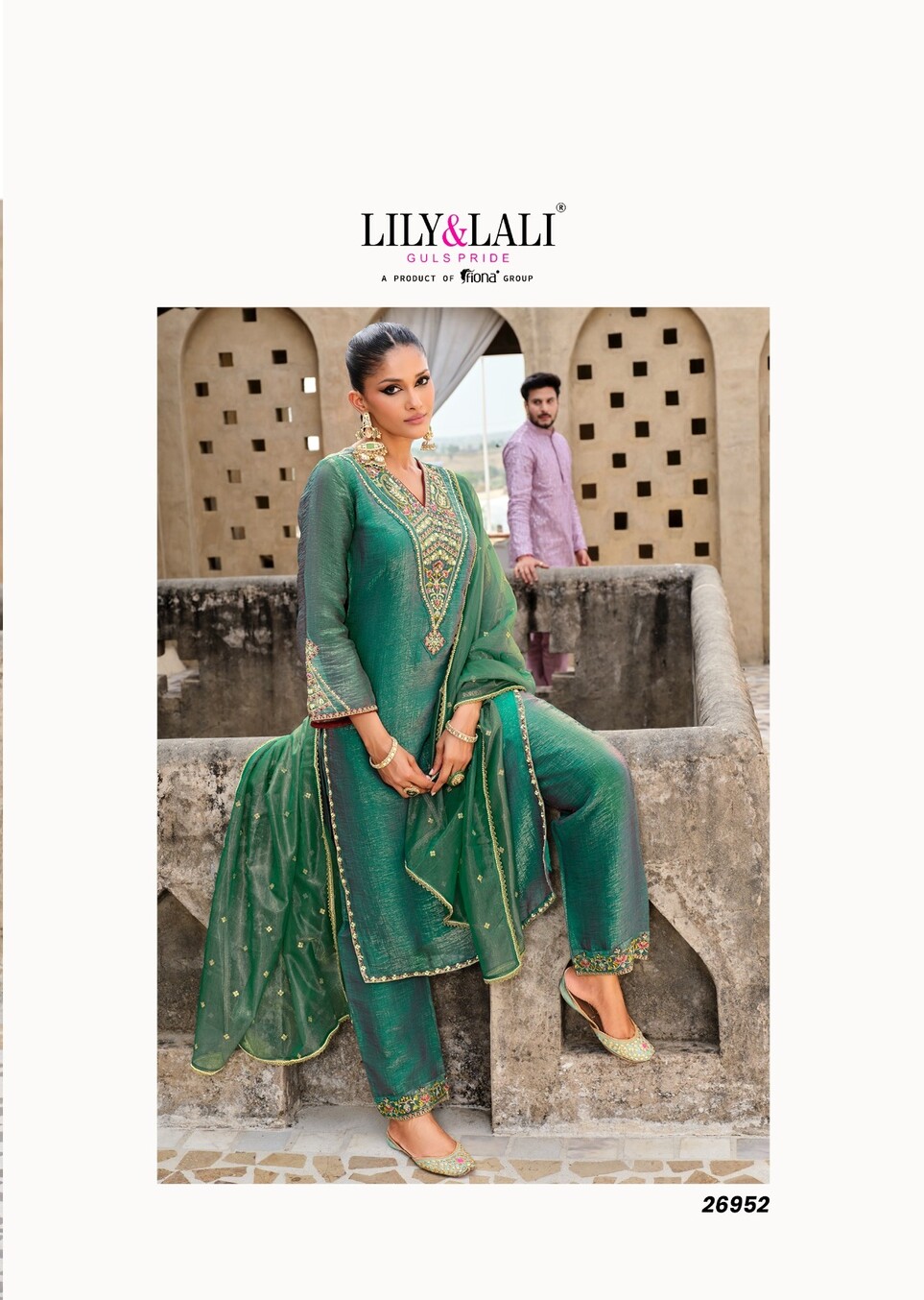 Lily Lali Dilbar Embroidery Salwar Kameez Catalog collection 4