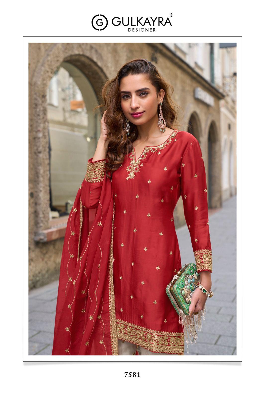 Gulkayra Rashmika Designer Salwar Suits Catalog collection 5