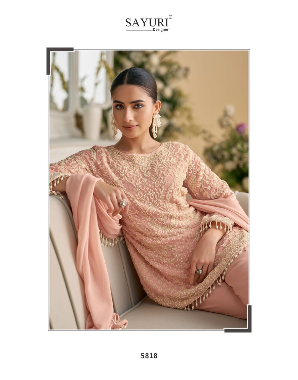 Sayuri Designer Sana Designer Salwar Suits Catalog collection 5