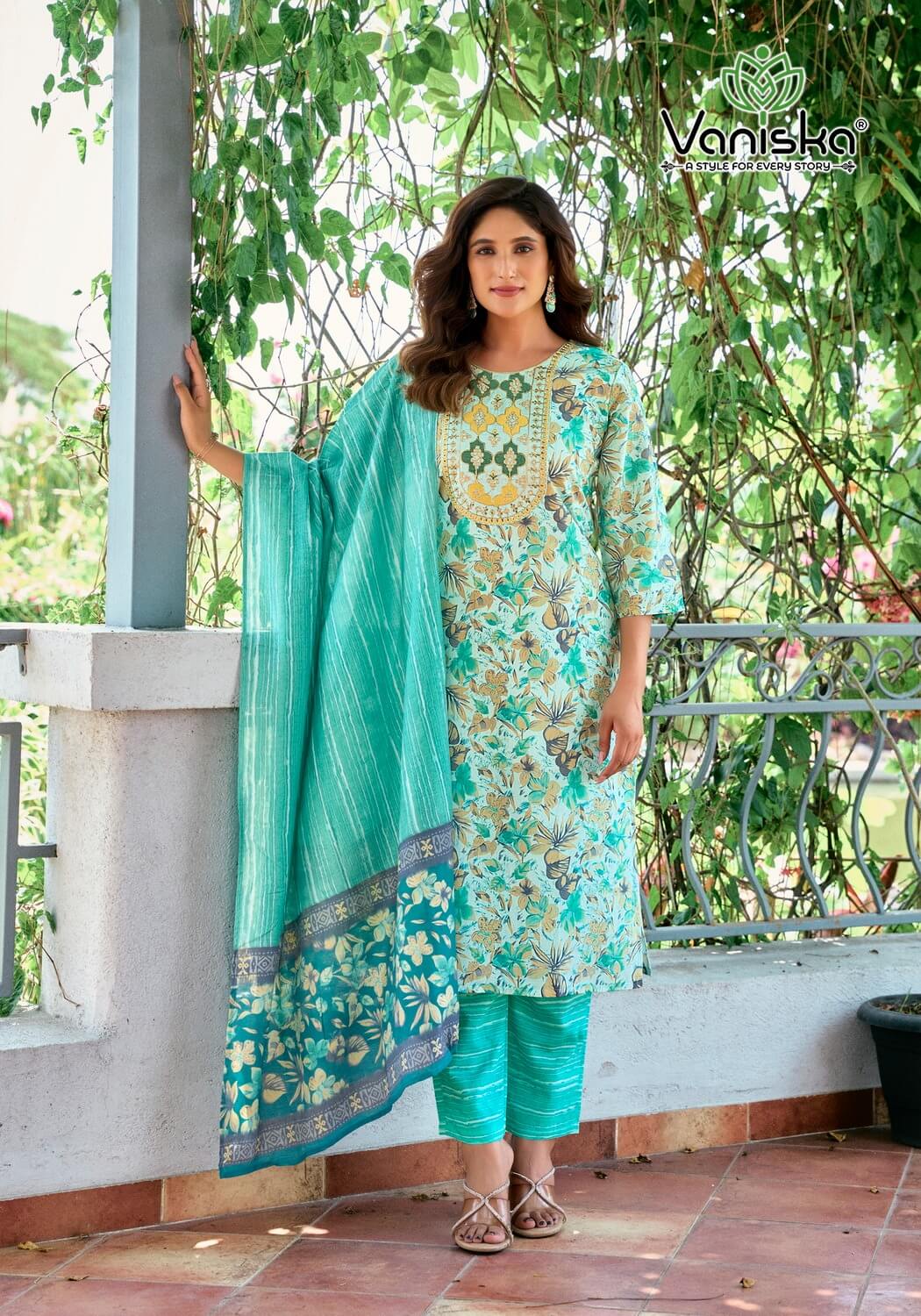 Vaniska Fashion Story Printed Salwar Kameez Catalog collection 11