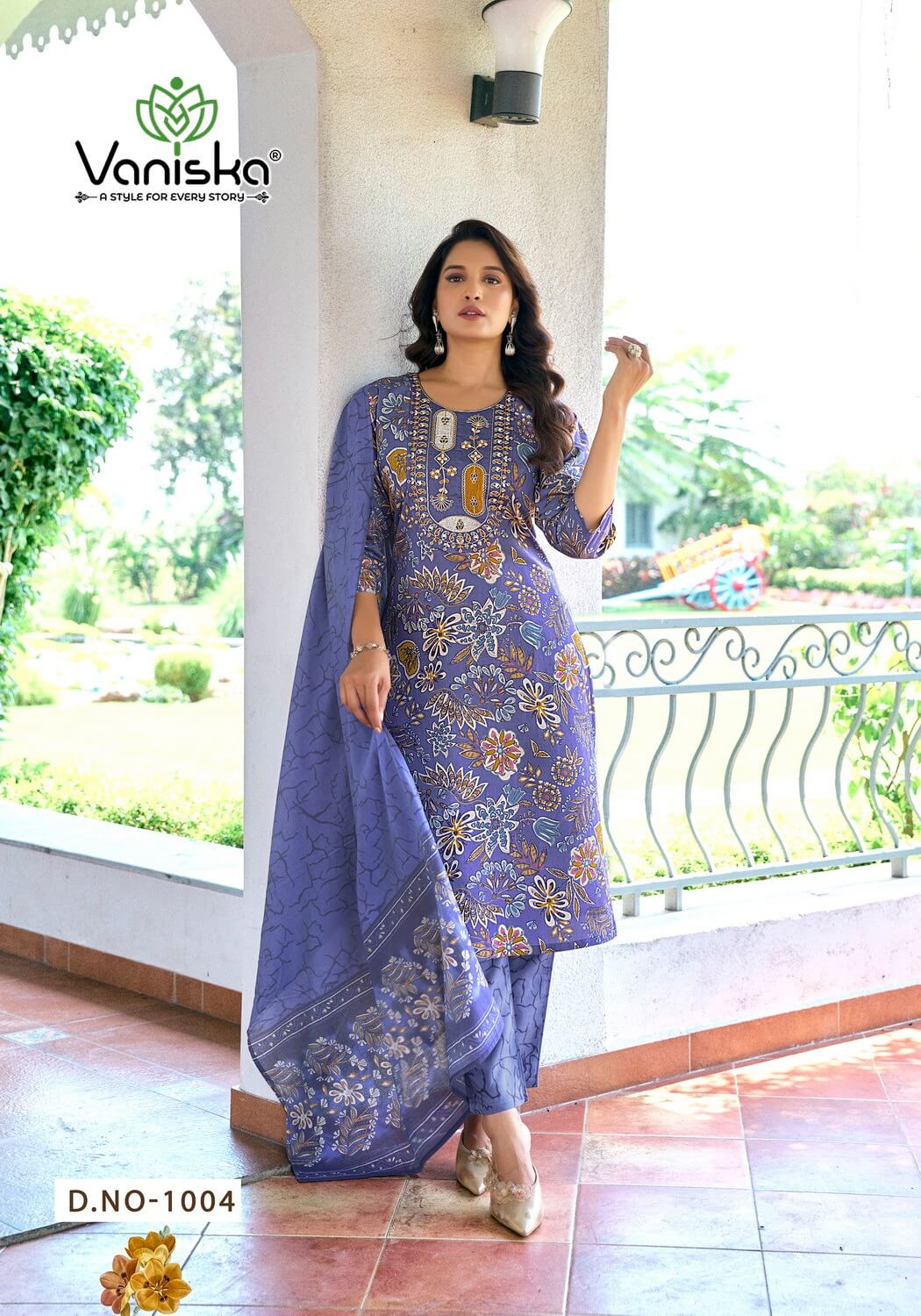 Vaniska Fashion Story Printed Salwar Kameez Catalog collection 7