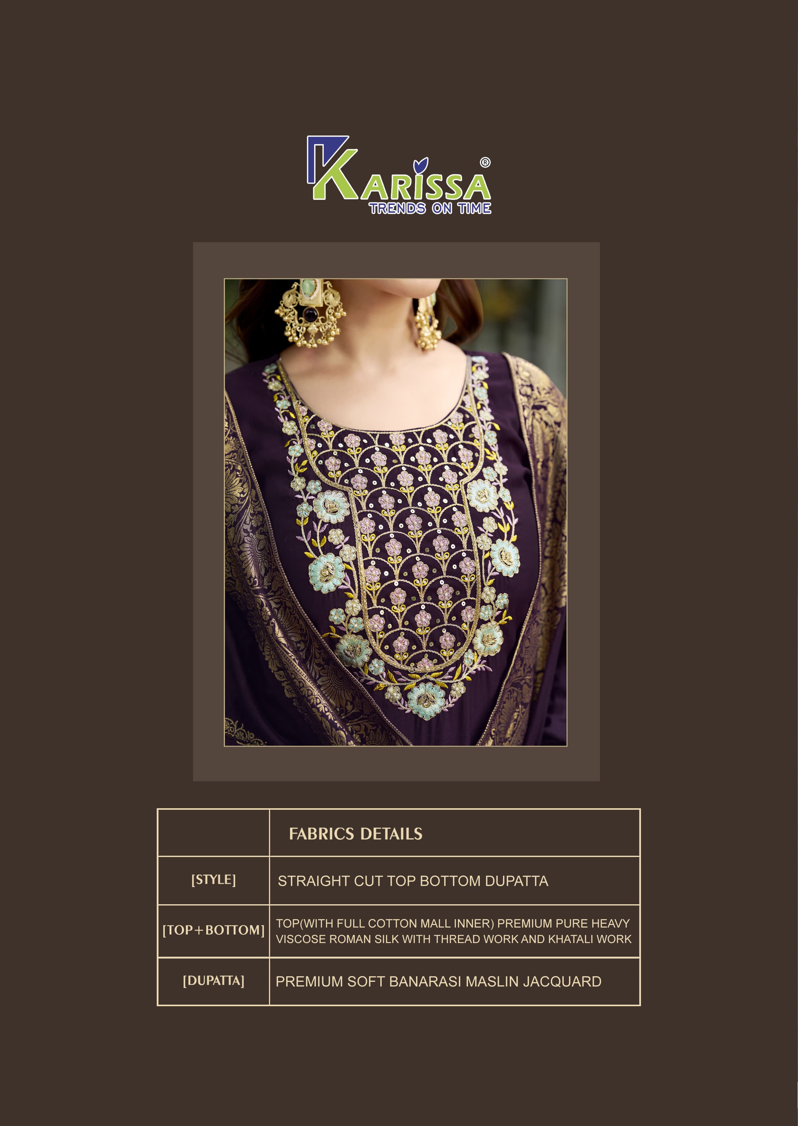 Karissa Roshani Vol 2 Readymade Dress Catalog collection 3