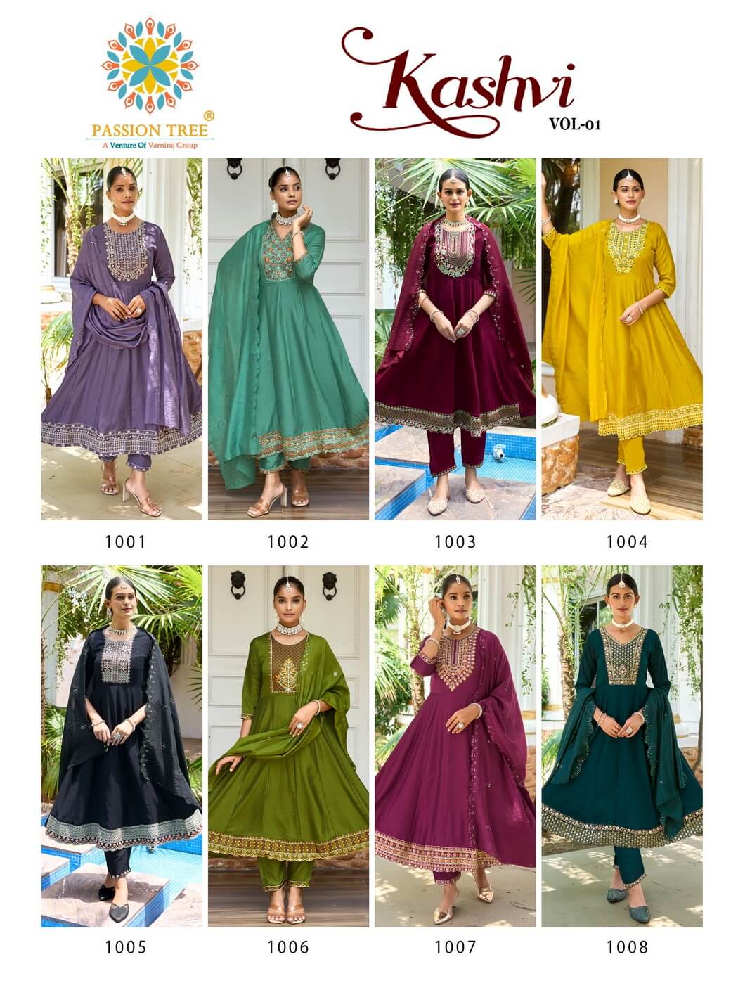 Passion Tree Kashvi Vol 1 Anarkali Suits Catalog collection 10