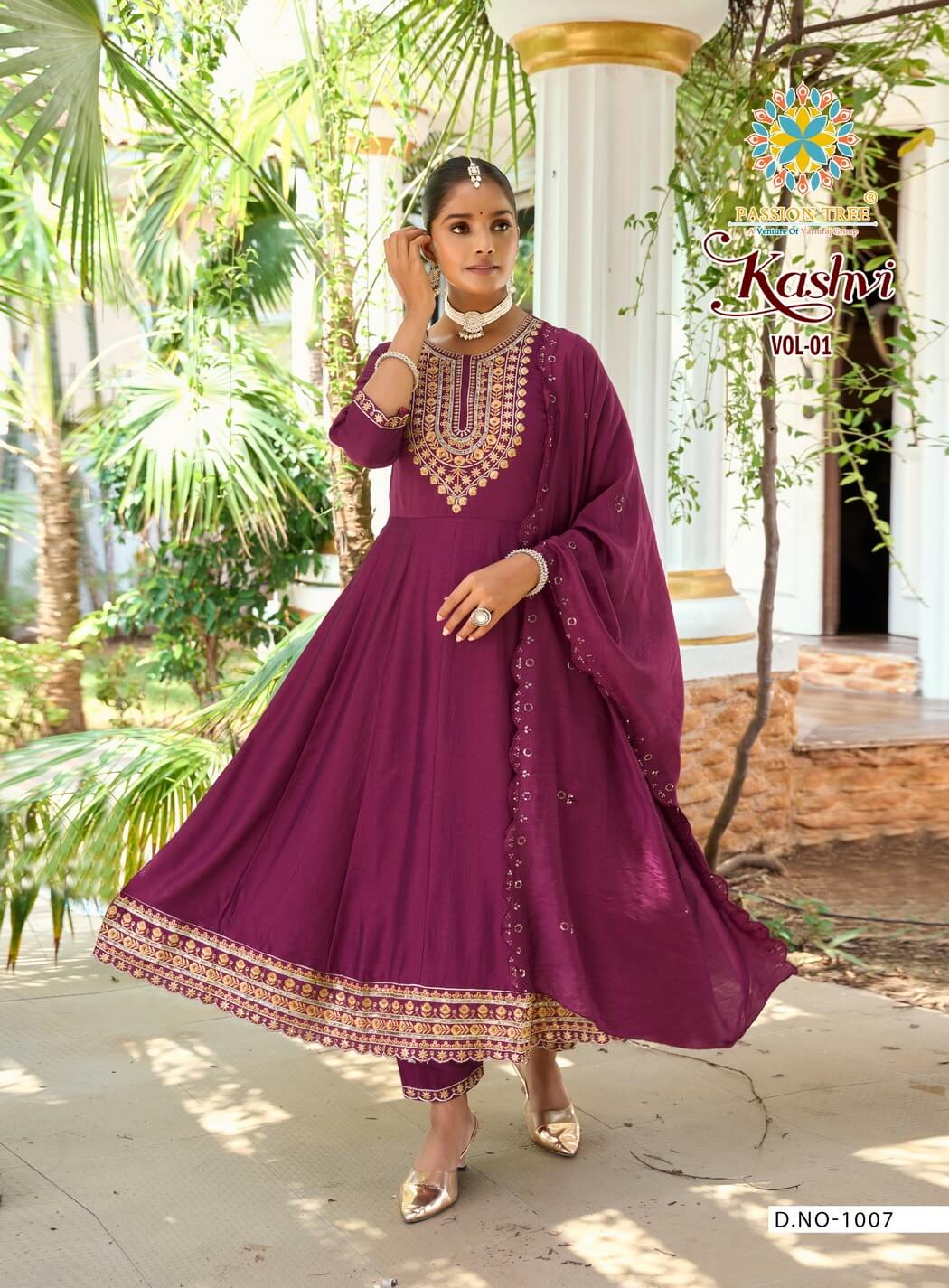 Passion Tree Kashvi Vol 1 Anarkali Suits Catalog collection 1