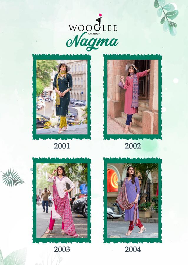 Wooglee Fashion Nagma Readymade Dress Catalog collection 1