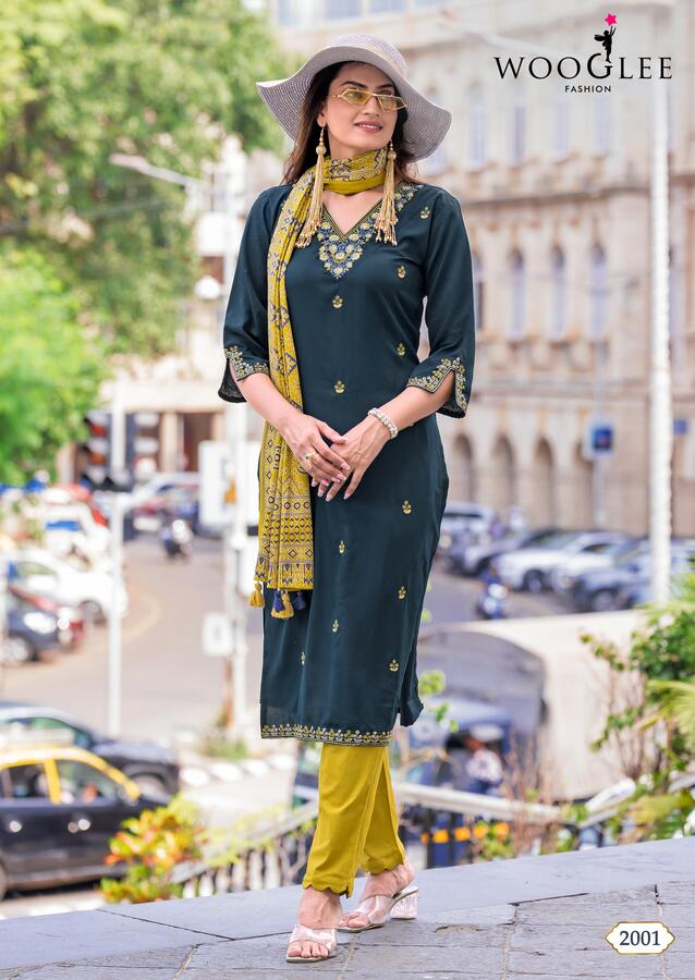Wooglee Fashion Nagma Readymade Dress Catalog collection 4