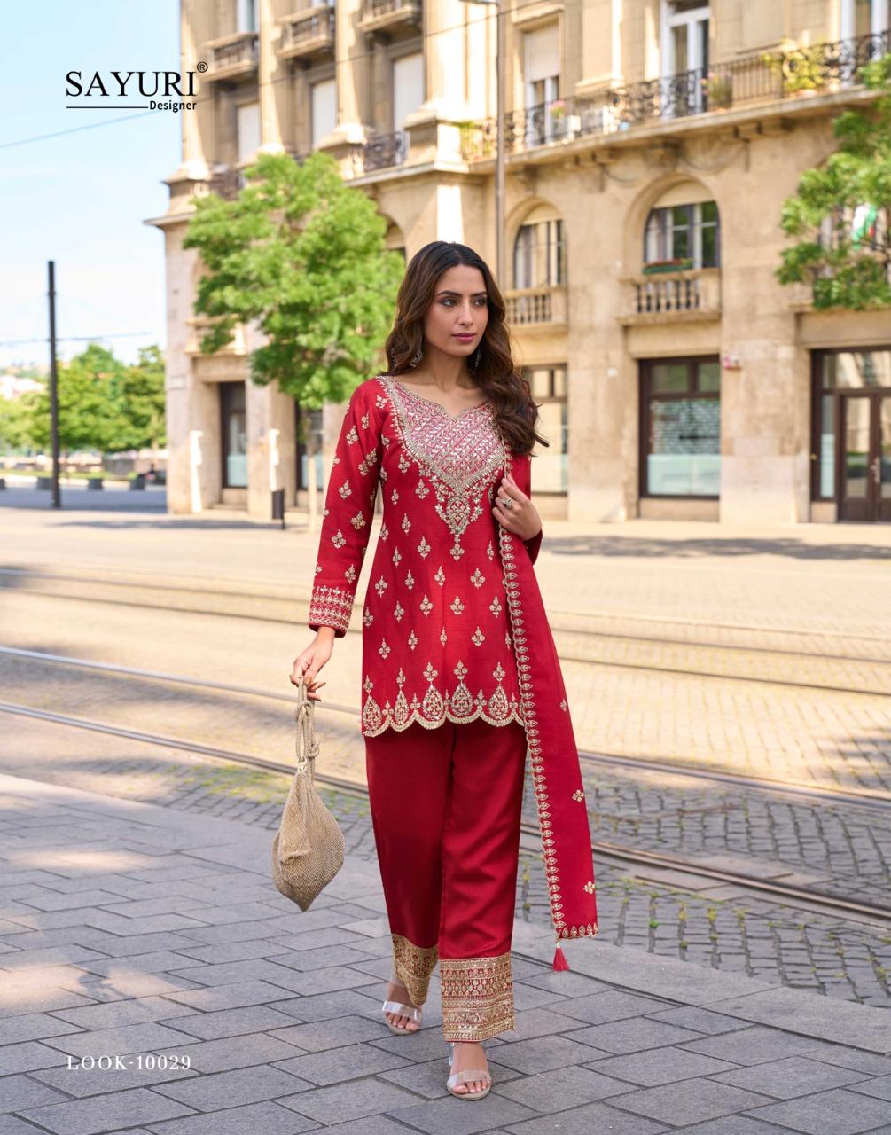 Sayuri Designer Mumtaz Embroidery Salwar Kameez Catalog collection 8