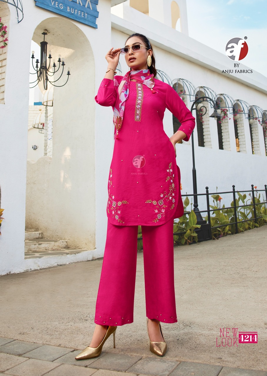 Anju Fabrics Fusion Vol 5 Western Wear Catalog collection 5