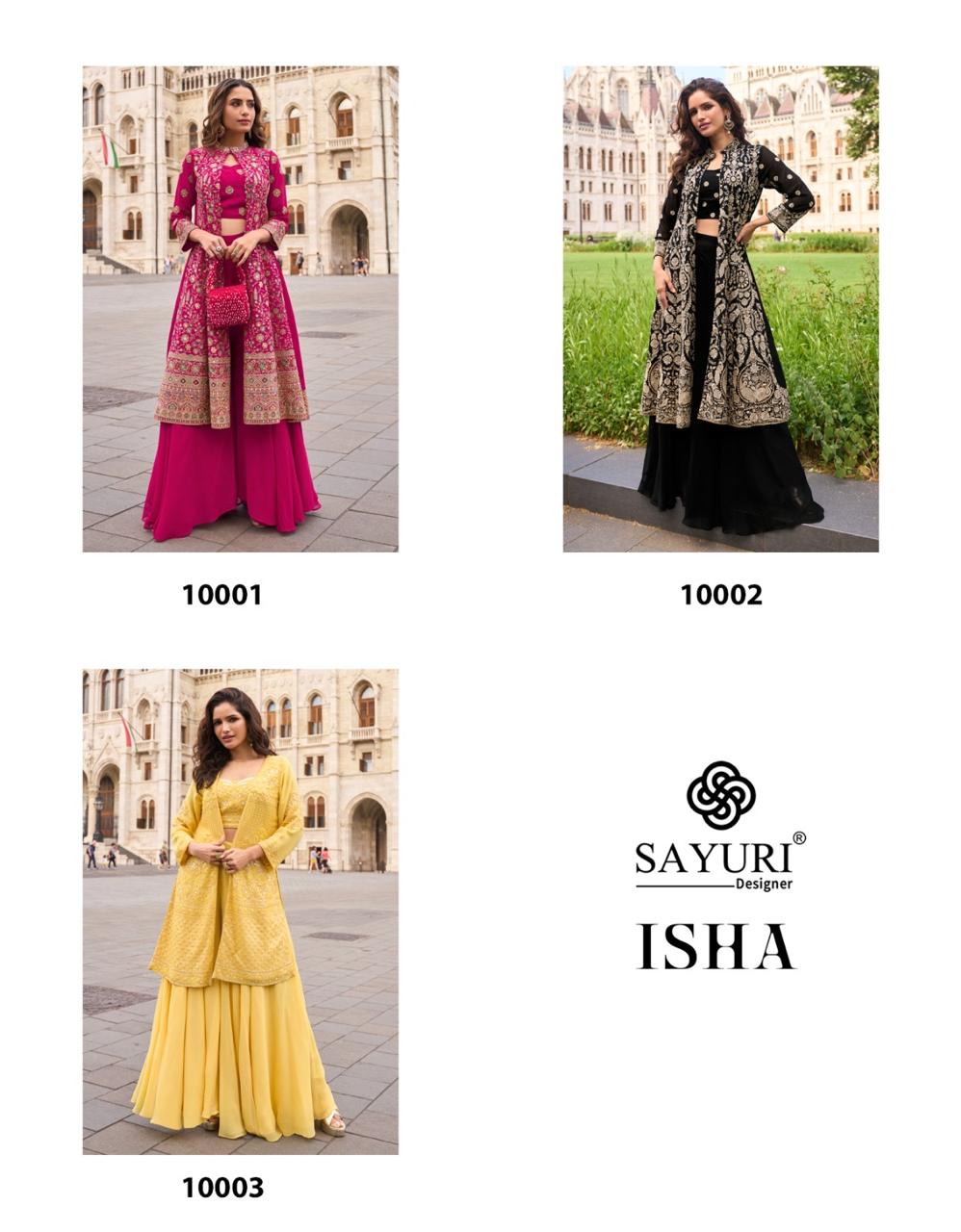 Sayuri Designer Isha Designer Salwar Suits Catalog collection 10
