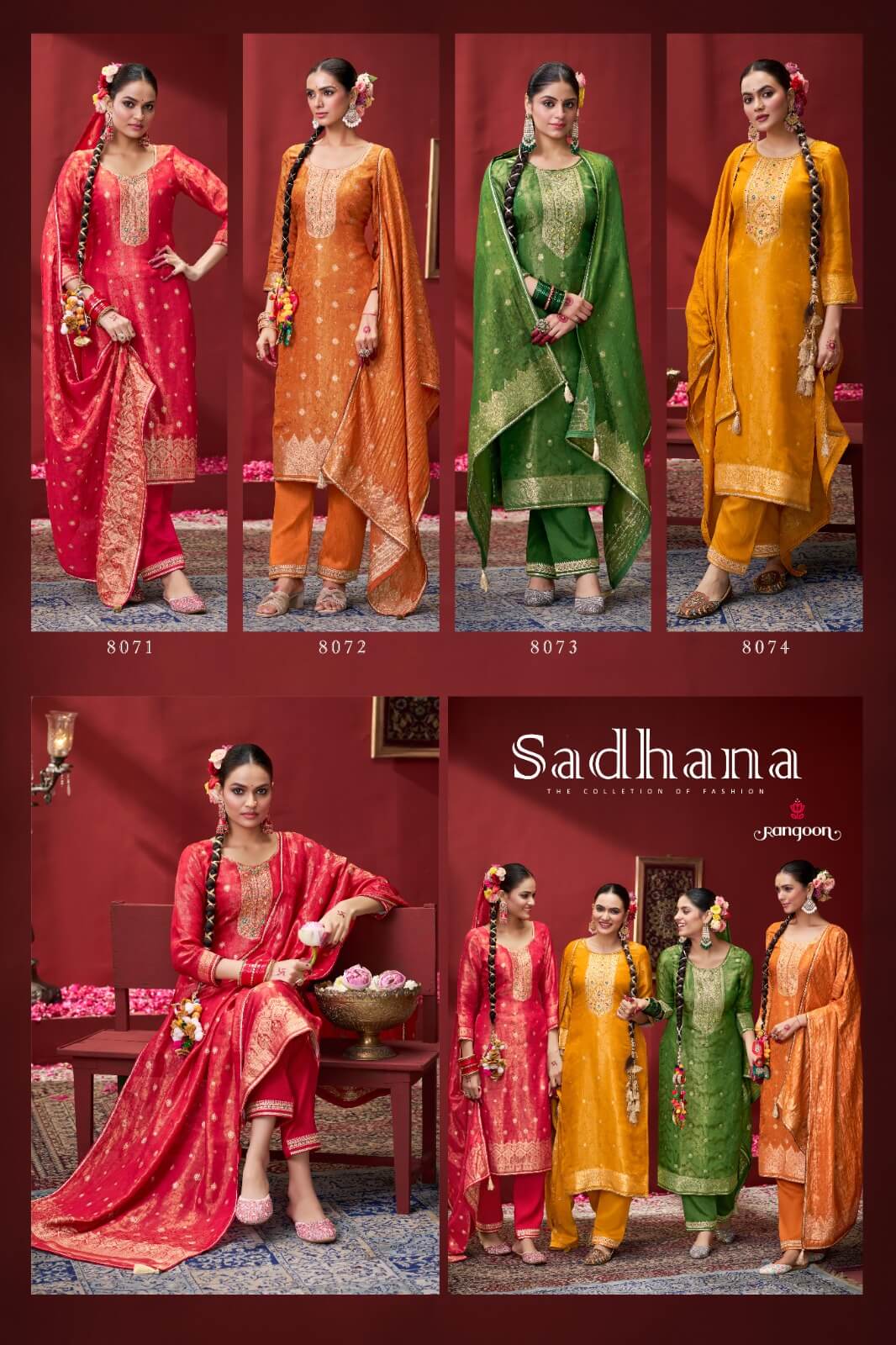 Rangoon Sadhana Readymade Dress Catalog collection 4
