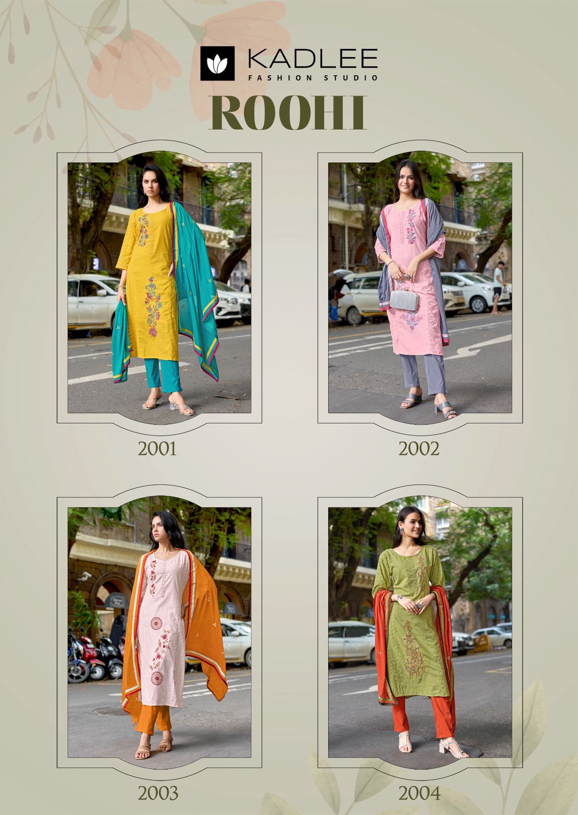 Kadlee Roohi Cotton Salwar Kameez Catalog collection 6
