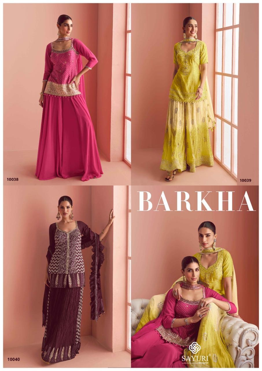 Sayuri Designer Barkha Designer Salwar Suits  Catalog collection 13