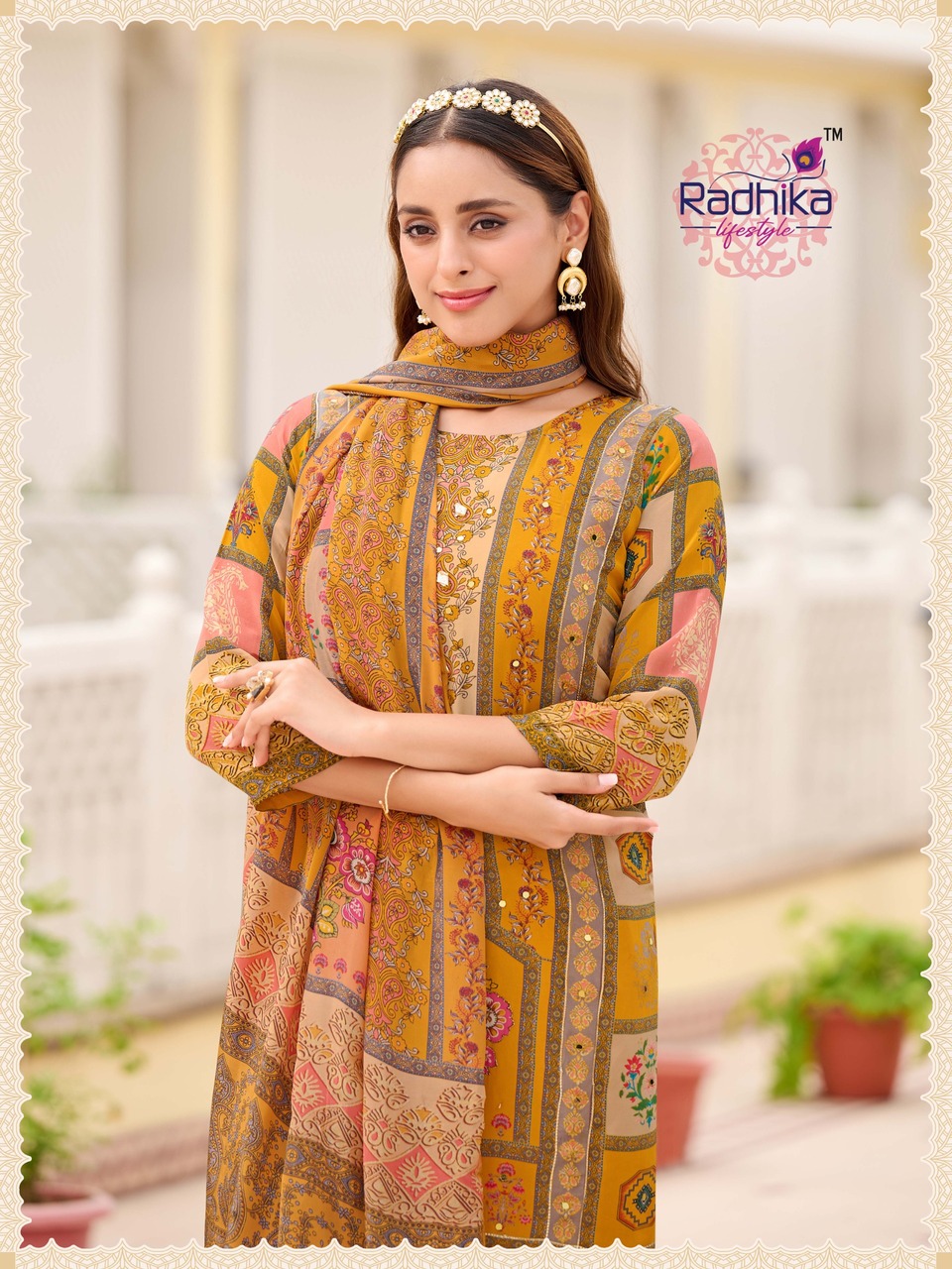 Radhika Lifestyle Zenab Printed Salwar Kameez Catalog collection 1