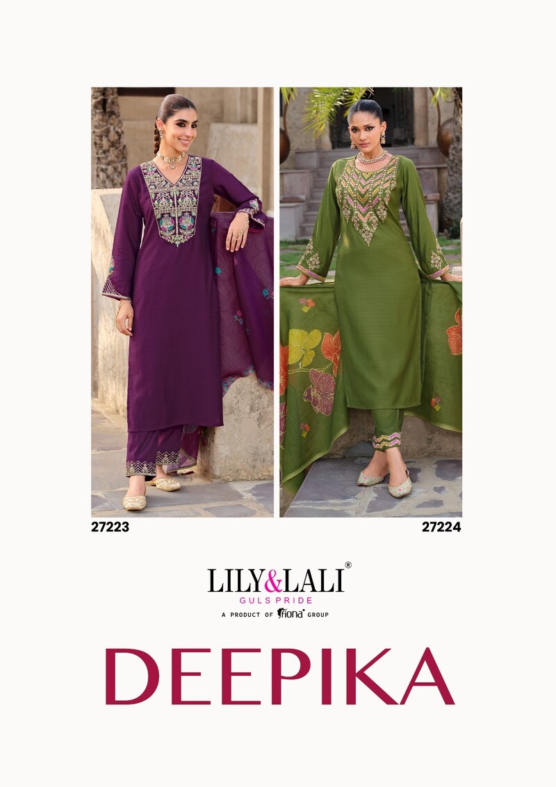 Lily Lali Deepika Readymade Dress Catalog collection 12
