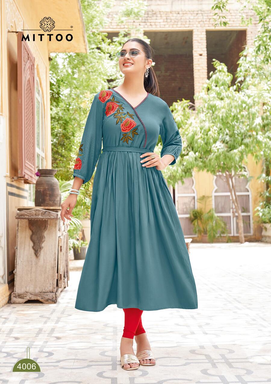 Mittoo Kurti Nora One Piece Dress Catalog collection 9