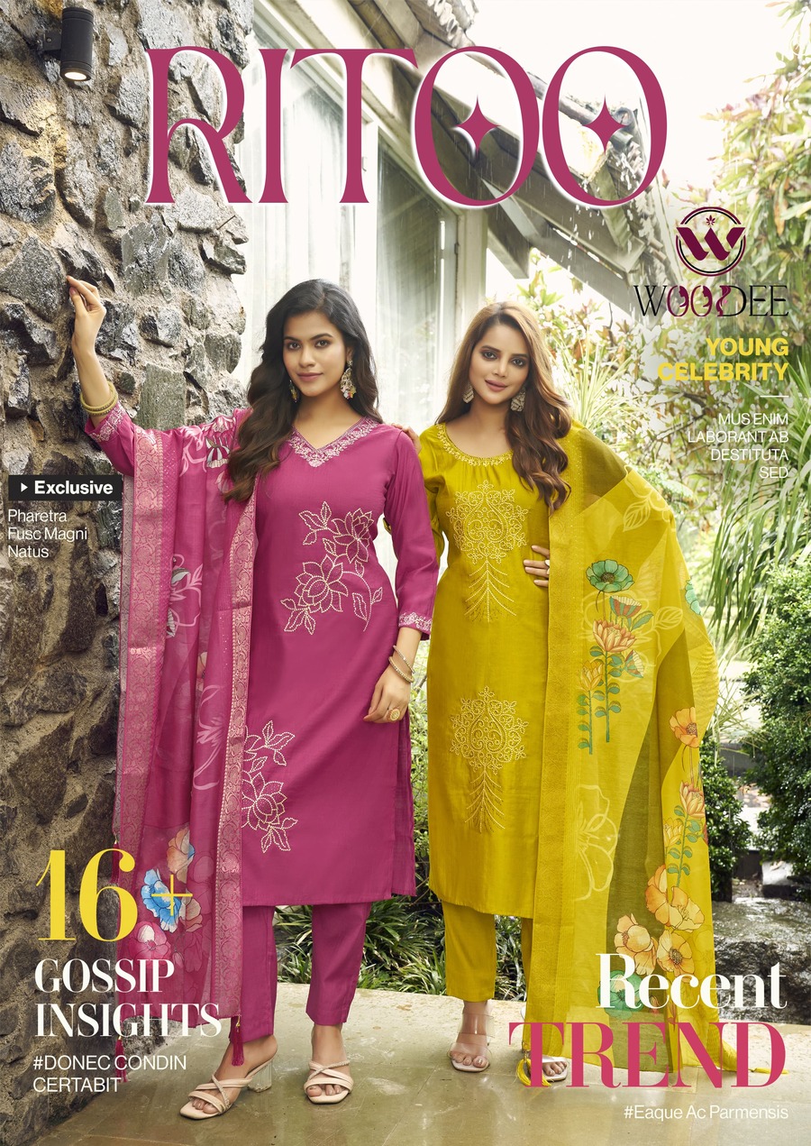 Woodee Ritoo Readymade Dress Catalog collection 7
