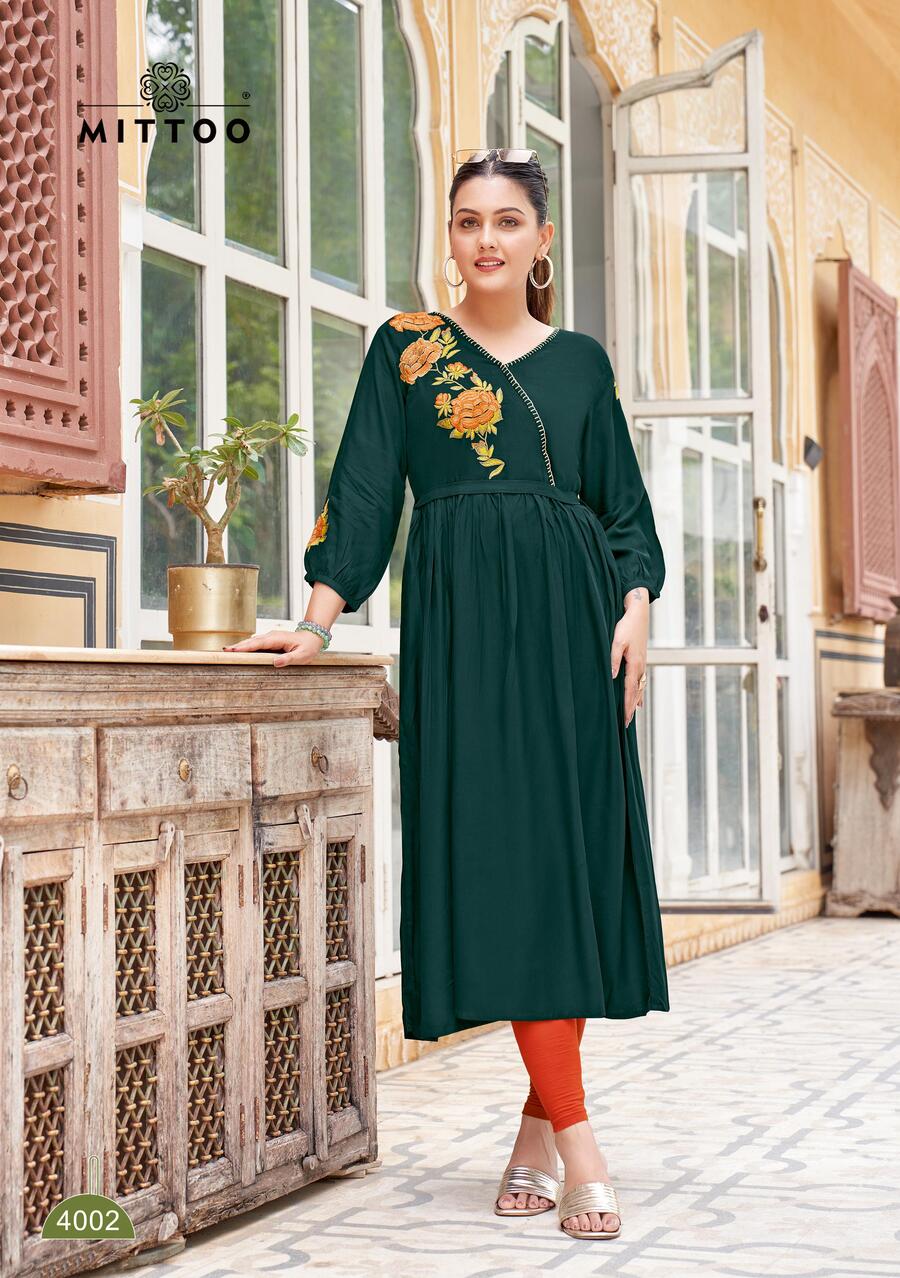 Mittoo Kurti Nora One Piece Dress Catalog collection 4