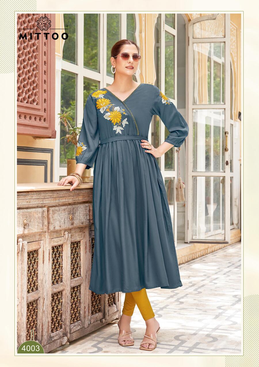 Mittoo Kurti Nora One Piece Dress Catalog collection 7