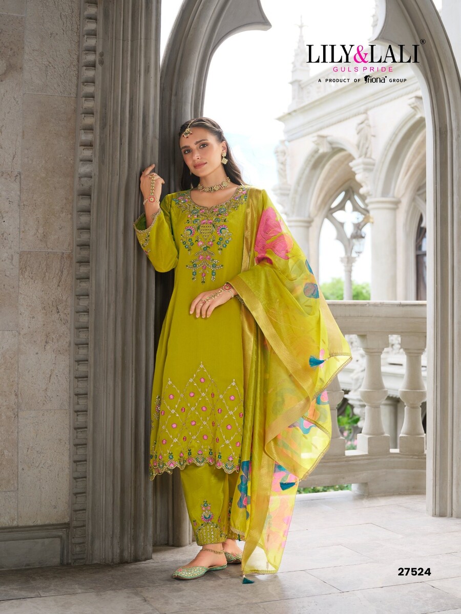 Lily Lali Sarvari Embroidery Salwar Kameez Catalog collection 2